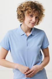 Dámske polo tričko IQONIQ Yosemite z recykl. bavlny - Iqoniq