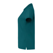 Dámske polo tričko IQONIQ Yosemite z recykl. bavlny - Iqoniq – dark teal – náhľad 3