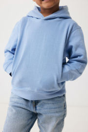 Detská mikina s bočnými vreckami IQONIQ Yengo z rec. bavlny - Iqoniq