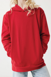 Detská mikina s bočnými vreckami IQONIQ Yengo z rec. bavlny - Iqoniq