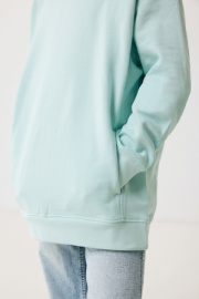 Detská mikina s bočnými vreckami IQONIQ Yengo z rec. bavlny - Iqoniq