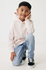 Detská mikina s bočnými vreckami IQONIQ Yengo z rec. bavlny - Iqoniq