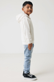 Detská mikina s bočnými vreckami IQONIQ Yengo z rec. bavlny - Iqoniq