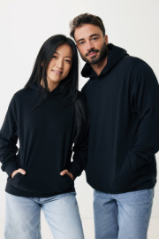 Mikina s bočnými vreckami IQONIQ Yengo z rec. bavlny - Iqoniq