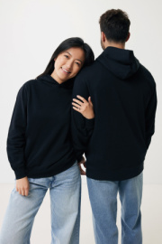 Mikina s bočnými vreckami IQONIQ Yengo z rec. bavlny - Iqoniq