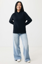 Mikina s bočnými vreckami IQONIQ Yengo z rec. bavlny - Iqoniq