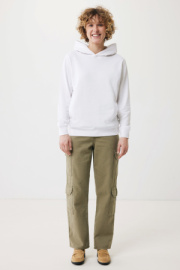 Mikina s bočnými vreckami IQONIQ Yengo z rec. bavlny - Iqoniq