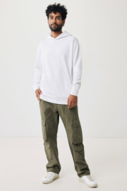 Mikina s bočnými vreckami IQONIQ Yengo z rec. bavlny - Iqoniq