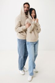 Mikina s bočnými vreckami IQONIQ Yengo z rec. bavlny - Iqoniq