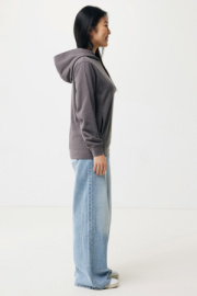 Mikina s bočnými vreckami IQONIQ Yengo z rec. bavlny - Iqoniq