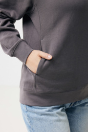 Mikina s bočnými vreckami IQONIQ Yengo z rec. bavlny - Iqoniq