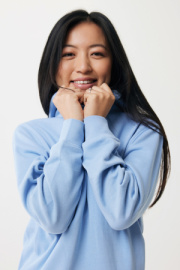 Mikina s bočnými vreckami IQONIQ Yengo z rec. bavlny - Iqoniq