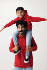 Mikina s bočnými vreckami IQONIQ Yengo z rec. bavlny - Iqoniq