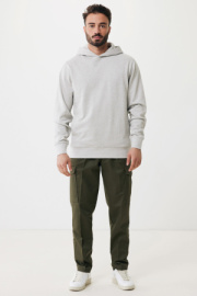 Mikina s bočnými vreckami IQONIQ Yengo z rec. bavlny - Iqoniq