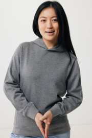 Mikina s bočnými vreckami IQONIQ Yengo z rec. bavlny - Iqoniq