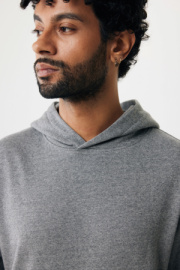 Mikina s bočnými vreckami IQONIQ Yengo z rec. bavlny - Iqoniq