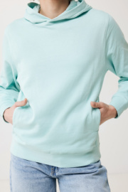 Mikina s bočnými vreckami IQONIQ Yengo z rec. bavlny - Iqoniq