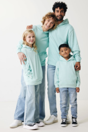 Mikina s bočnými vreckami IQONIQ Yengo z rec. bavlny - Iqoniq