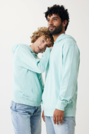 Mikina s bočnými vreckami IQONIQ Yengo z rec. bavlny - Iqoniq