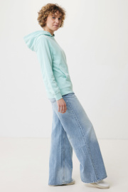 Mikina s bočnými vreckami IQONIQ Yengo z rec. bavlny - Iqoniq