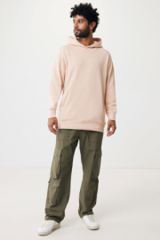 Mikina s bočnými vreckami IQONIQ Yengo z rec. bavlny - Iqoniq