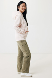 Mikina s bočnými vreckami IQONIQ Yengo z rec. bavlny - Iqoniq