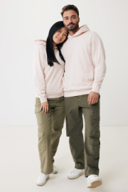 Mikina s bočnými vreckami IQONIQ Yengo z rec. bavlny - Iqoniq