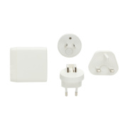 Cestovná nabíjačka TravelCharge Pro s USB C z RCS plastu - XD Collection