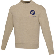 Unisex Aware™ recyklovaný sveter s guľatým výstrihom Jet - Elevate