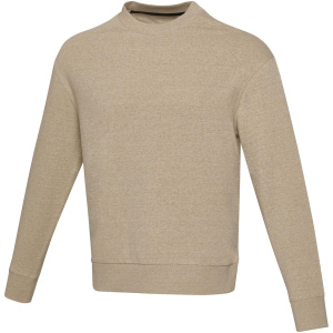 Unisex Aware™ recyklovaný sveter s guľatým výstrihom Jet