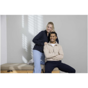 Unisex recyklovaný sveter Aware™ na štvrťový zips Tin - Elevate