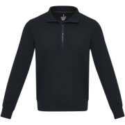 Unisex recyklovaný sveter Aware™ na štvrťový zips Tin - Elevate