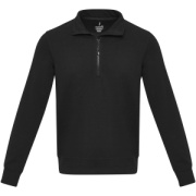 Unisex recyklovaný sveter Aware™ na štvrťový zips Tin - Elevate