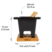 Fondue súprava BOSKA Tapas Nero - Boska