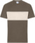 Tričko UNISEX - J. Nicholson, farba - muddy brown/sandstone, veľkosť - XXS