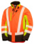 Recycled 3-Layer Printable 3-Tone Safety Softshell - Result, farba - fluo yellow/fluo orange/black, veľkosť - L
