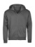 Urban Hooded Full Zip Sweatshirt - Tee Jays, farba - powder grey, veľkosť - L