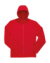 Reset 3Lr Hooded Softshell - B&C, farba - red, veľkosť - 2XL