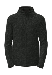Lux Hooded Knit Fleece Jacket for men