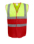 Hi-Vis Two-Tone Waistcoat - Yoko, farba - fluo yellow/red, veľkosť - L