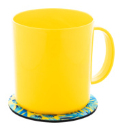 CreaFelt Drink Plus RPET plstený podtácok, kruh