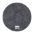 Hefe RPET plstený podtácok, farba - dark grey, veľkosť - Ø100×2 mm