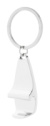 Kapka prívesok na kľúče s otváračom na fľaše, farba - silver, veľkosť - 27×50×9 mm