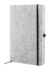 Refelt Note A5 RPET plstený blok, farba - grey, veľkosť - 140×210×15 mm