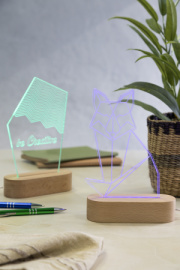 Woodify LED svetelná trofej