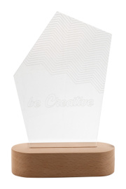 Woodify LED svetelná trofej