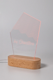 Woodify LED svetelná trofej
