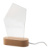 Woodify LED svetelná trofej, farba - transparent, veľkosť - 135×205×60 mm