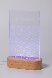 Woodify LED svetelná trofej