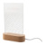 Woodify LED svetelná trofej, farba - transparent, veľkosť - 125×205×60 mm